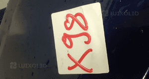 Zderzak przód przedni do opel zafira b lift fl Z21B 5