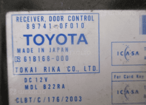 MODUŁ STEROWNIK DRZWI COROLLA VERSO II 89741-0F010 2