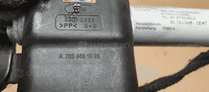 Zapinka napinacz pasa zapinki tył tylna nabój Mercedes W203 2038602069 A2038681939 4