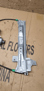 Mechanizm podnośnik szyby lewy tył Peugeot 407 SW 9644893780 9646595680 2