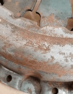 Sprzęgło tarcza docisk AISIN GTX-164 Toyota Yaris 4