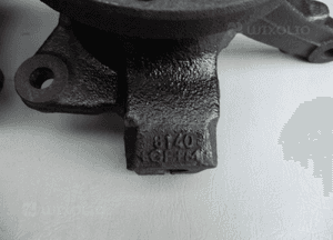 Zwrotnica piasta przód prawa Kangoo II 23 frezy 3