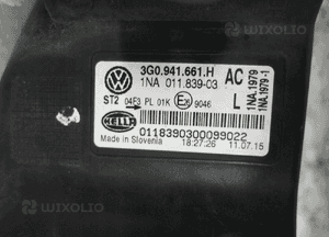 Halogen lewy vw passat B8 3G 14-19R 3G0941661H 3