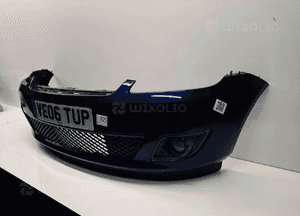 Zderzak przód przedni ford fiesta vi MK.6 lift fl C6 niebieski halogeny 3