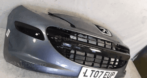 Zderzak przód przedni do peugeot 207 ezwd szary 5