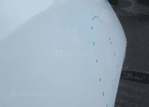 Błotnik przedni przód prawy nissan pulsar 2014-2018 9