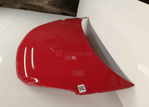 Maska pokrywa silnika do opel corsa d Y547 czerwony bez rdzy ! 2