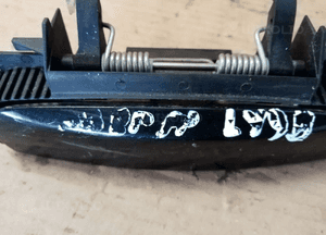 Klamka prawy przód przednia prawa Audi A3 8P LY9B 4B0839885 6