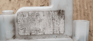 Zamek drzwi lewy tył tylny Fiat Panda II 46803516 7
