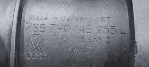 Przepływomierz volkswagen T5 2.5 tdi 7H0145958D 7H0145955L 2003-2009 6