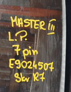 Lusterko prawe citroen master E9 024507 7 pinowe 6