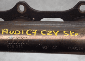 Kolektor wydechowy audi C7 czv 059253033CC  059253034CC 12
