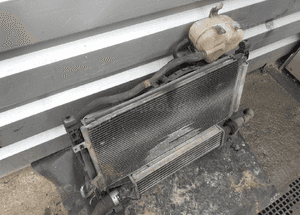 Opel Corsa D 1.3 1.7 cdti diesel chłodnica wody cieczy płynu wentylator intercooler komplet ! 2