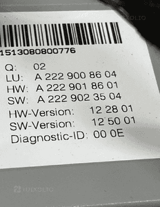 MODUL STEROWNIK SAM MERCEDES S W222 A2229008604 FV 2