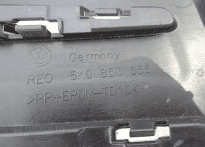 Listwa zderzaka przód GTI GTD VW Golf 6 5K0853655 8