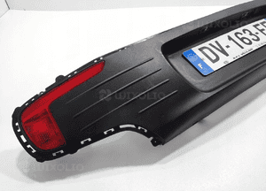Listwa zderzaka tył tylna lampy kia rio iii 5D 86612-1W700 2014-2017 lift 3