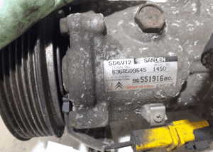 Sprężarka klimatyzacji citroen C2 C3 peugeot 1007 2007 1.4 benzyna 9655191680 wysyłka! 3