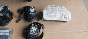 Konsola poduszki pasy AIRBAG sensor zestaw naprawczy Audi A8 D3 7