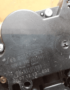 SILNICZEK WYCIERACZKI TYŁ OPEL ASTRA H KOMBI EUROPA 0390201591 4