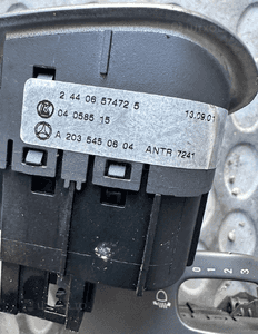MERCEDES G 463 C 203 CLK 209 włącznik  swiateł panel lusterek 6