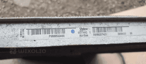 Chłodnica wody płynu Citroen C5 III 2.0 HDI 9680533480 6