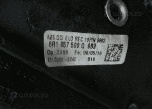 Vw polo 6R lusterko prawe 6 pin 7