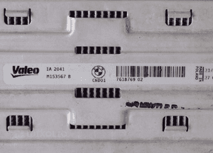 BMW 5 F10 / F11 Chłodnica Powietrza 7618769 - 6072 6