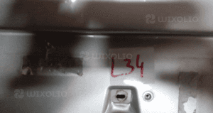 Zderzak tył tylny opel astra h 3 iii Z157 srebrny hb 2