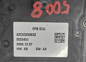 Peugeot 3008 5008 mechanizm hamulca recznego linka 9673094880 A2C53379975  9682474880 8