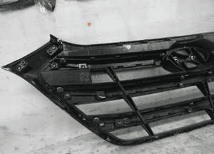 Hyundai tucson iii chromowa bdb atrapa chłodnicy grill 6