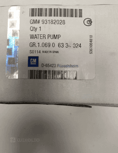 OPEL ASTRA G 1,7TD NOWA POMPA WODY CHŁODZENIE SILNIKA ORYGINAŁ 7