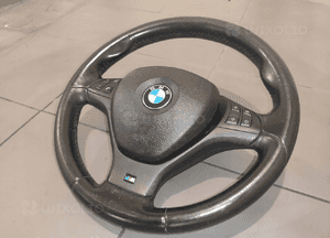 Bmw X5 E70 X6 E71 kierownica m-pakiet multifunkcja skóra oryginał ładna 1