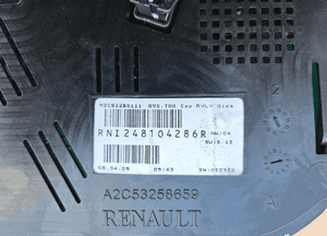 Renault Megane III  1.5 DCI zegar licznik RNI 248104286R 4