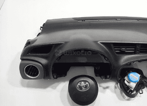 DESKA KONSOLA PODUSZKA PODUSZKI AIR-BAG PASY TOYOTA YARIS III 2011-2014 3