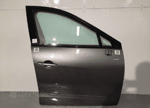 } DRZWI PRZÓD PRZEDNIE PRAWE RENAULT SCENIC 3 III TEKNG SZARE 1