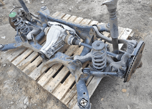 AUDI A7 4G 3.0 TDI WÓZEK ZAWIESZENIA TYLNY SANKI TRAWERS RAMA TYŁ BDB STAN 3