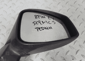 LUSTERKO prawe pasażera 8 pin pinów składane Renault Scenic III 3 EU TEDNH 4
