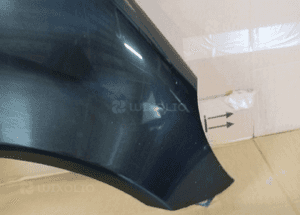 Blotnik Prawy Mercedes A-KLasa W168 Czarny Metalic 4