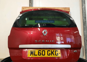 Klapa tył tylna bagażnika do renault grand scenic iii 3 tennj bordo bordowa 5
