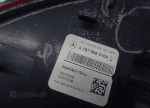 Mercedes gle W167 lampa lewa tył tylna A1679063104 10