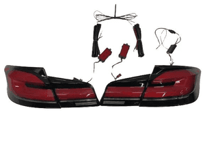 Bmw 5 seria F10 F18 M5 sedan lampy tył tylne G30 look dynamiczne kierunki oled nowe 1