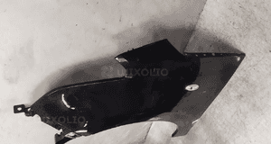 * BŁOTNIK PRZÓD  PRZEDNI LEWY CITROEN C3 PICASSO 09 CZARNY EXLD 2