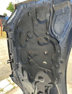 MERCEDES C 204  maska lift  aluminium zamek maski wyciszenie 11