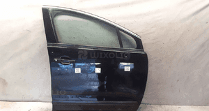 Drzwi przód przednie prawe peugeot 3008 czarne kod lakieru ktvd 1
