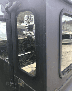 Nadstawka prawa z szybą land rover defender 110 2