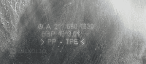 Nadkole lewy przód przednie lewe Mercedes E-Klasa W211 A2116901330 5