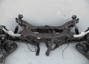 Zawieszenie tylne belka tył oś kpl nissan qashqai i J10 4X4 4