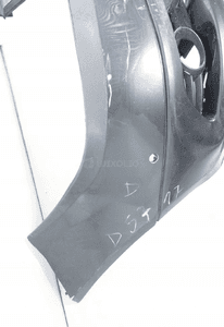 Zderzak przód przedni mercedes c W204 07-10 3