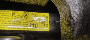 Wkład bagażnika styropian klucz lewarek oryginał Skoda Roomster 5J7012115A 6