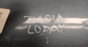 DACIA LODGY zderzak tylny tył 8